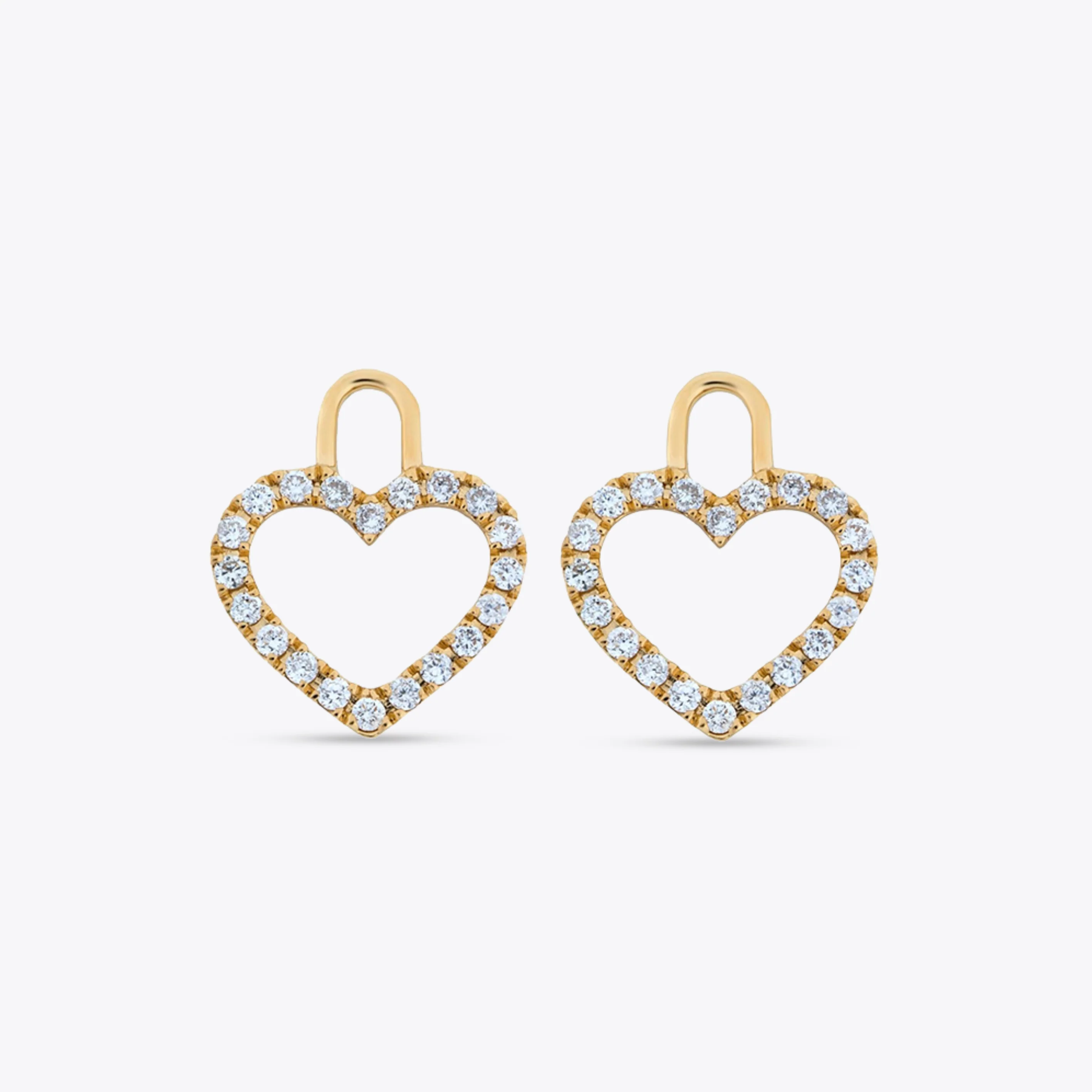 Eden Diamond Heart Detachable Drops