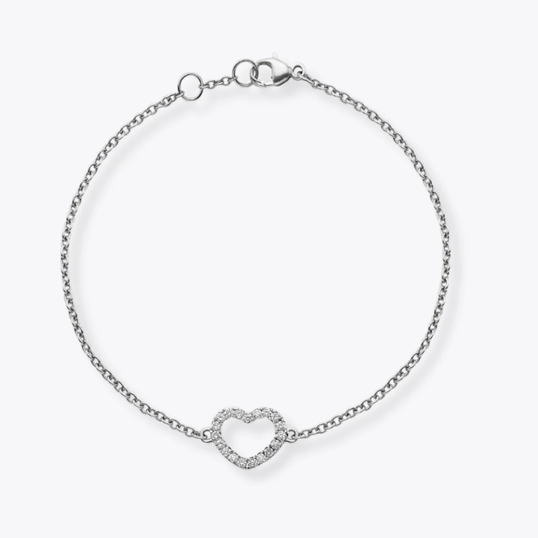 Eden Heart Diamond Bracelet