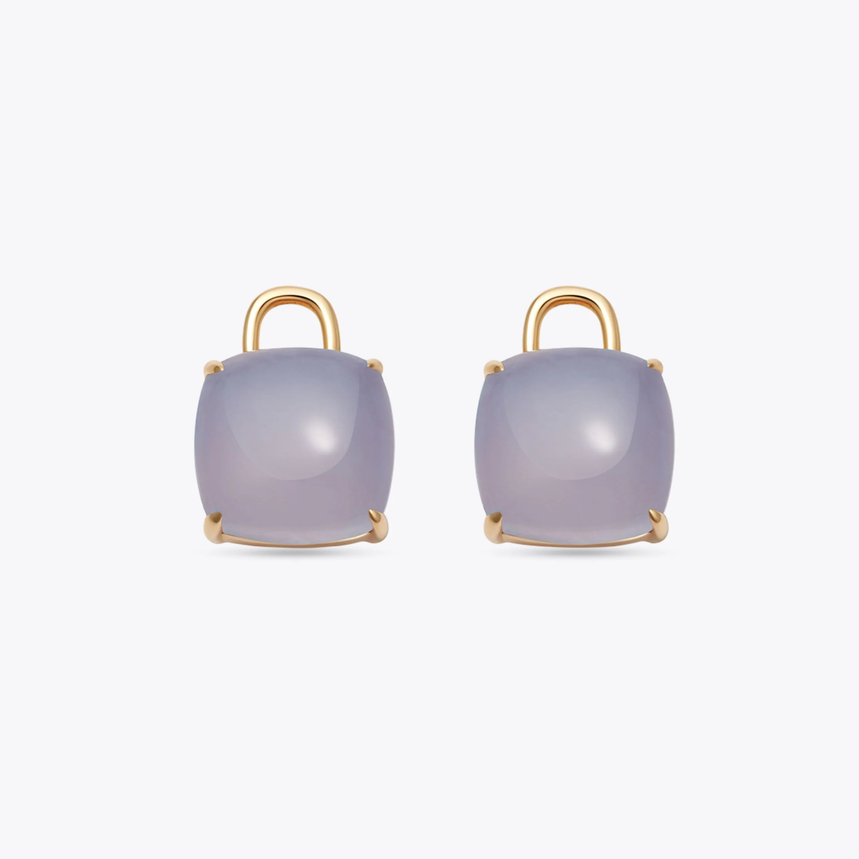 Kiki Cushion Blue Agate Detachable Drops