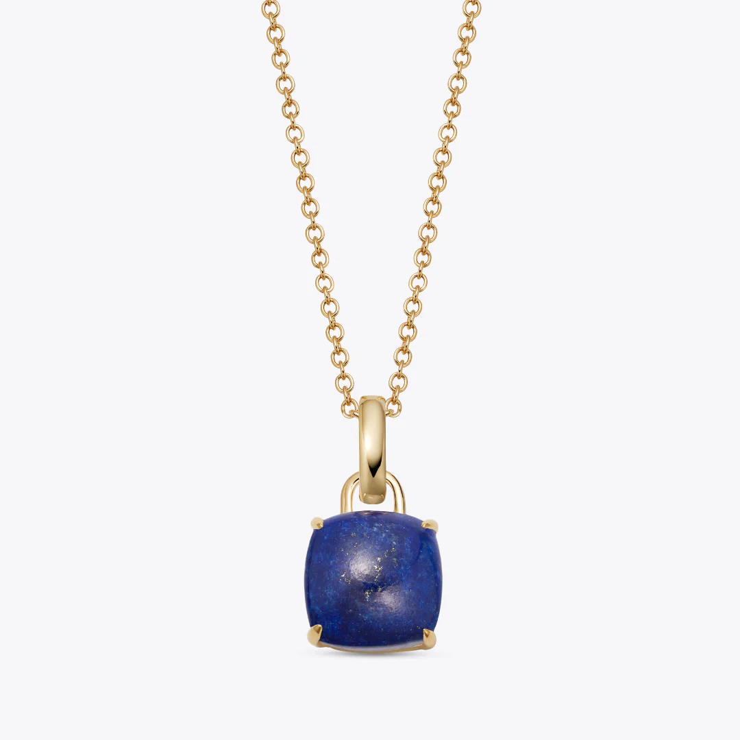Kiki Cushion Lapis Lazuli Pendant