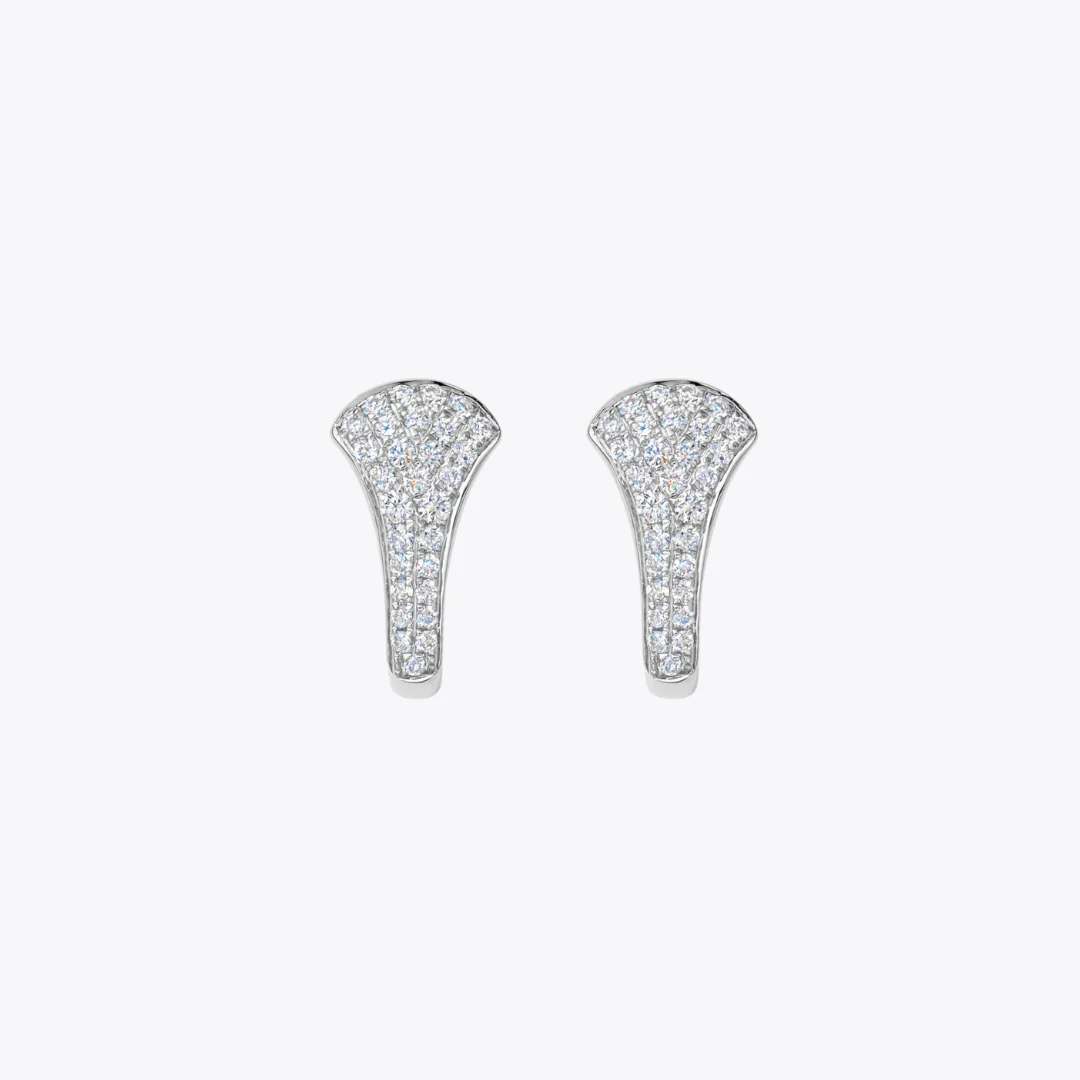 Kiki Hoops Diamond Tapered Clip-On - Image 3