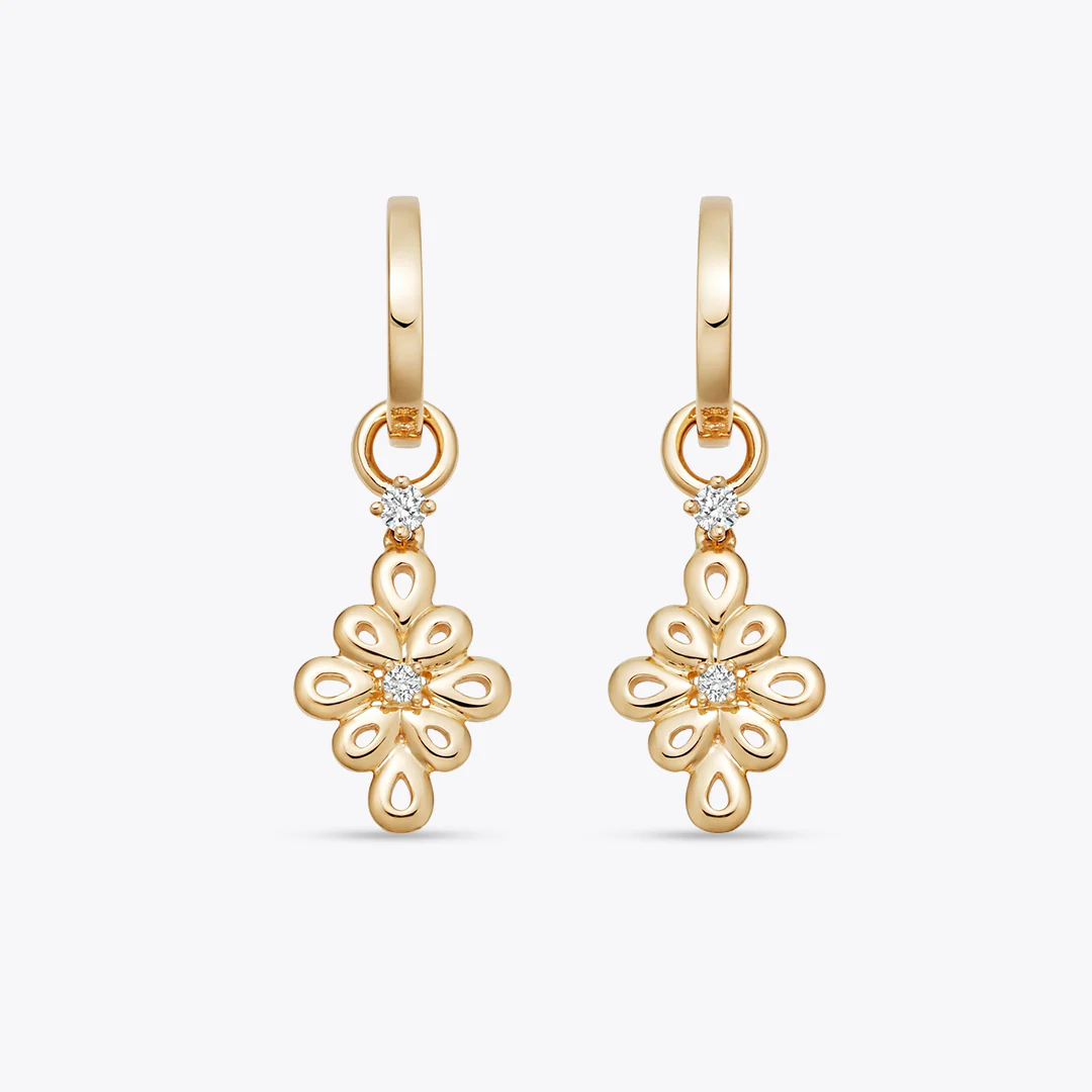 Lace Detachable Earrings