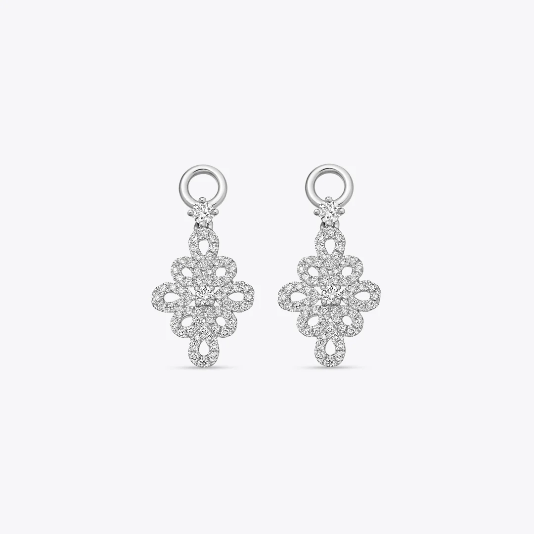 Lace Diamond Detachable Drops