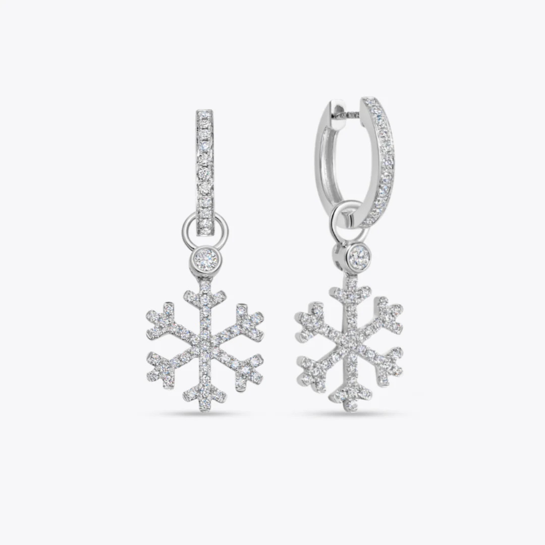 Snowflake Diamond Detachable Drops - Image 2